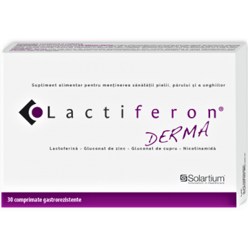 Lactiferon Derma - 30 comprimate Solartium