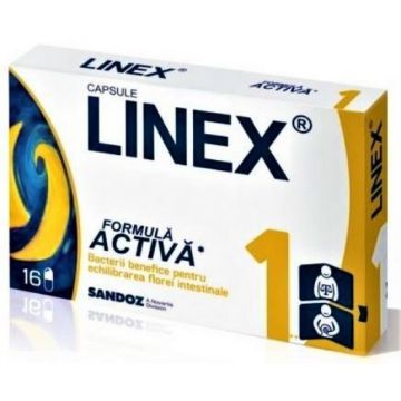 Linex 1,2 grame - 16 capsule Sandoz