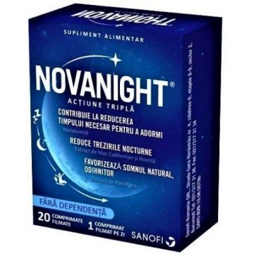 Novanight - 20 comprimate filmate Sanofi