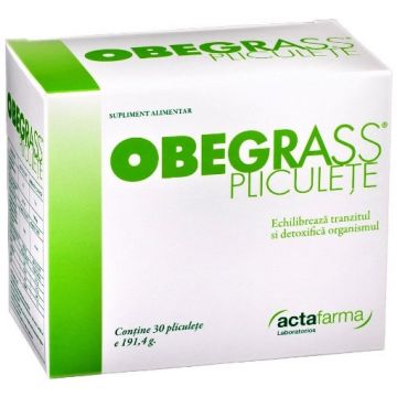 Obegrass - 30 pliculete Actafarma