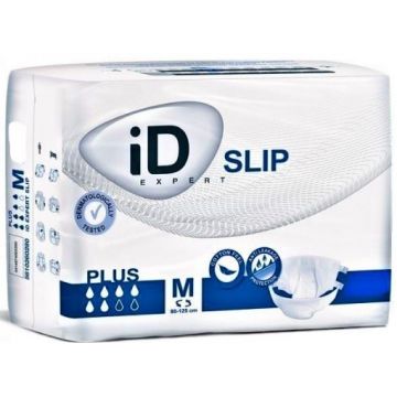 Ontex iD Expert Slip scutece pentru adulti pentru incontinenta urinara Cotton Plus M - 30 bucati