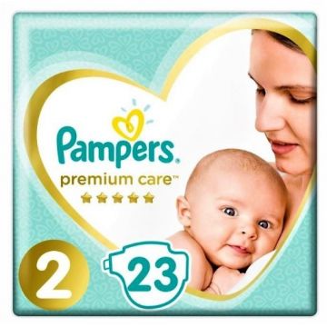 Pampers 2 (4-8kg) Premium Care - 23 bucati