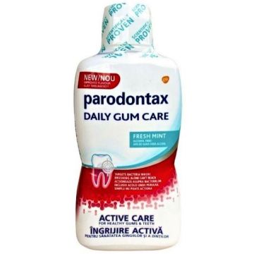 Parodontax apa de gura Daily Gum Care Fresh Mint - 500ml