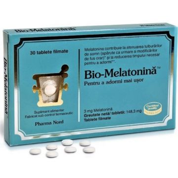 Pharma Nord Bio-melatonina - 30 tablete filmate