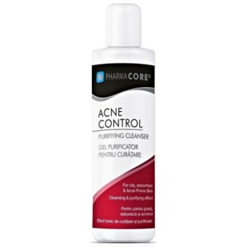 pharmacore acne control gel curatare 150ml