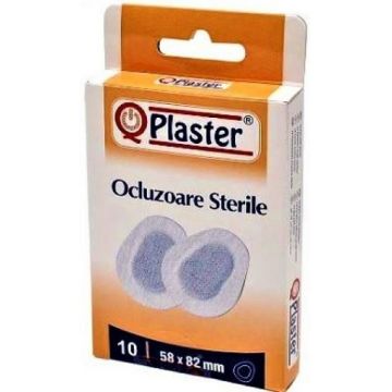 QPlaster ocluzoare sterile - 10 bucati