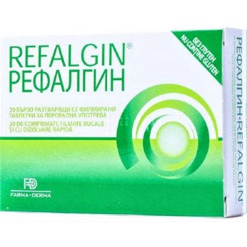 Refalgin - 20 comprimate filmate Naturpharma