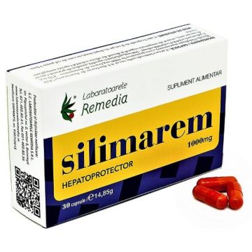 Remedia Silimarem 1000mg - 30 capsule