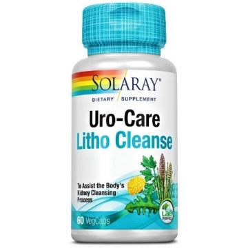 Secom Uro-Care Litho Cleanse - 60 capsule vegetale