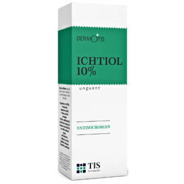 tis dermotis unguent cu ichtiol 10% 25g