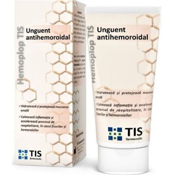 Tis Hemoplop TIS unguent antihemoroidal - 50ml Tis Farmaceutic