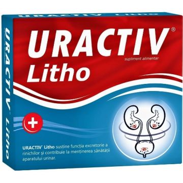 Uractiv Litho - 30 capsule Terapia