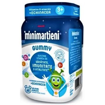 Walmark Minimartieni Gummy cu echinacea - 60 jeleuri