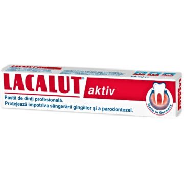 zdrovit lacalut aktiv pasta dinti 75ml