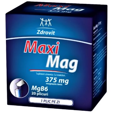 Zdrovit MaxiMag 375mg - 20 plicuri