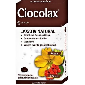 Ciocolax - 12 comprimate