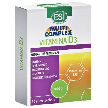 Esitalia Multicomplex Vitamina D3 2000UI - 30 tablete