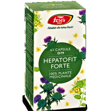 Fares Hepatofit Forte - 63 Capsule