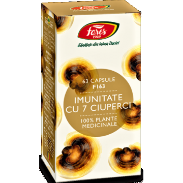 Fares Imunitate cu 7 ciuperci - 63 capsule