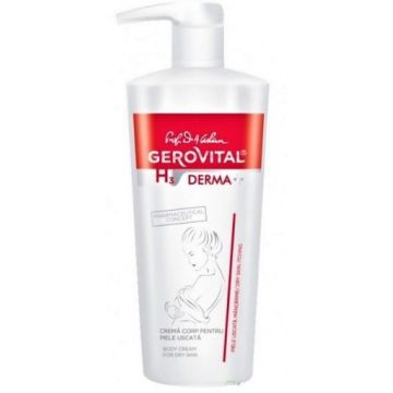 Gerovital H3 Derma+ Crema de Corp pentru Piele Uscata - 500ml