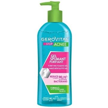 Gerovital Stop Acnee Gel spumant purifiant - 150ml
