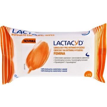 Lactacyd servetele intime daily - 15 bucati