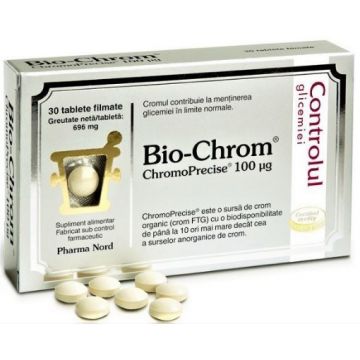 Pharma Nord Bio-Chrom FTG - 30 Tablete Filmate