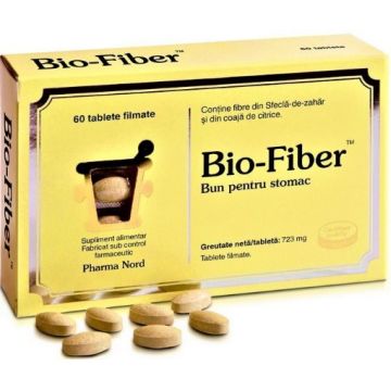 Pharma Nord Bio-Fiber - 60 tablete filmate