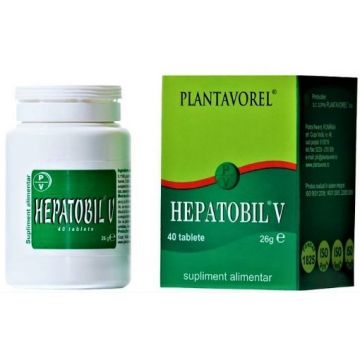 Plantavorel Hepatobil V - 40 tablete