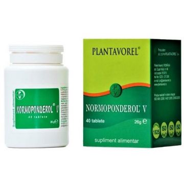 Plantavorel Normoponderol V - 40 tablete