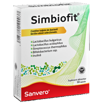 Sanvero Simbiofit - 10 capsule