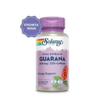Secom Guarana 200mg - 60 capsule vegetale