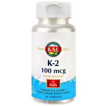 Secom Vitamin K-2 100mcg - 30 capsule vegetale