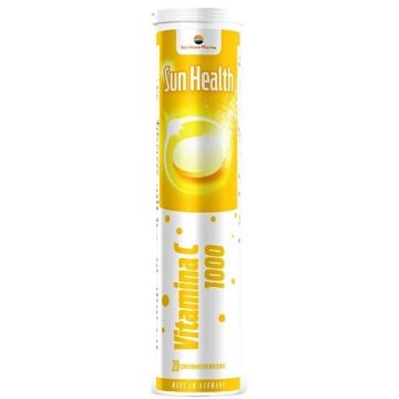Sun Health Vitamina C 1000 - 20 comprimate efervescente