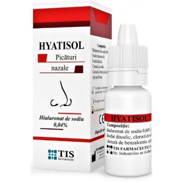 tis hyatisol picaturi nazale cu acid hialuronic 10ml