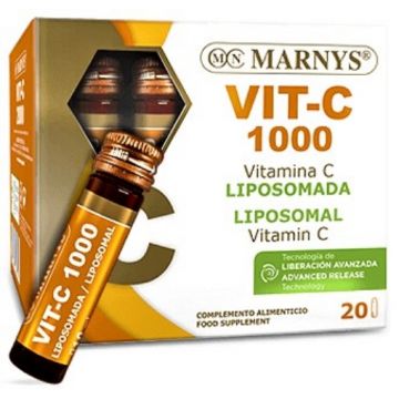 Vitamina C lipozomala 1000mg - 20 fiole Marnys