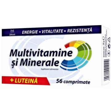 zdrovit multivitamine+minerale ctx56 cpr