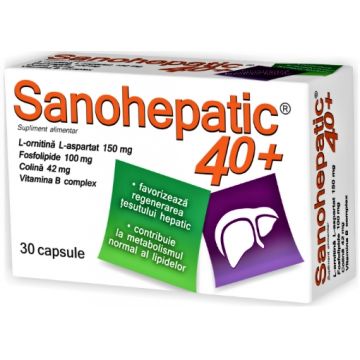 zdrovit sanohepatic 40+ ctx30 cps