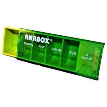 Anabox organizator zilnic pentru medicamente - 1 bucata