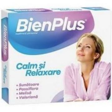 bienplus calm si relaxare x 10 capsule