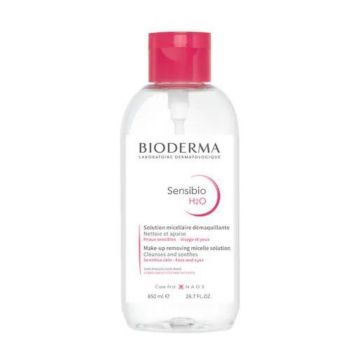 Bioderma Sensibio H2O AR, cu pompa, 850 ml