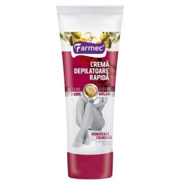 Farmec crema depilatoare rapida cu ulei de argan - 150ml