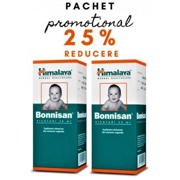 Himalaya Bonnisan solutie orala - 30ml (1+1 la -25% reducere la al doilea flacon)