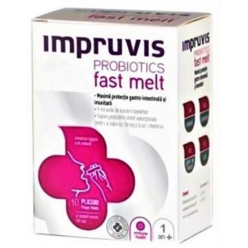 Impruvis Probiotics Fast Melt - 10 Plicuri