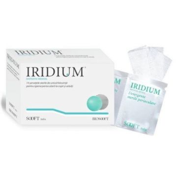 Iridium servetele oculare - 20 bucati