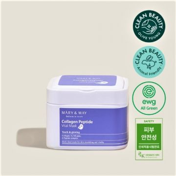 mary and may collagen peptide vital mask 400ml