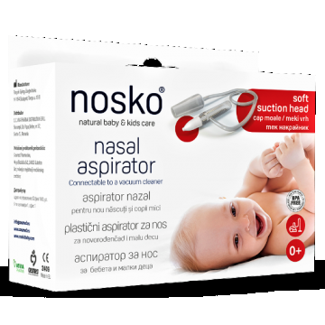 Nosko Baby aspirator nazal cu capat moale - 1 bucata
