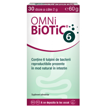 Omni-Biotic 6 pulbere - 60 grame
