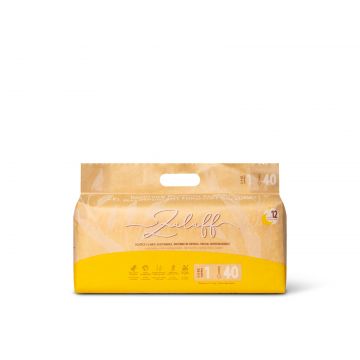 Scutece din bambus marimea 1, 40 bucati, Zuluff