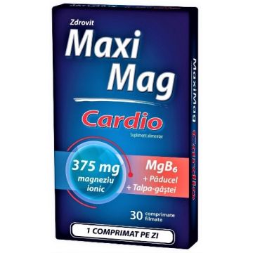 Zdrovit MaxiMag Cardio - 30 comprimate filmate